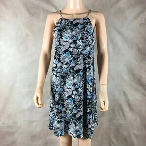 KENSIE Women's Wild Garden Sleeveless Floral Lace Detail Back Dress NWOT MEDIUM